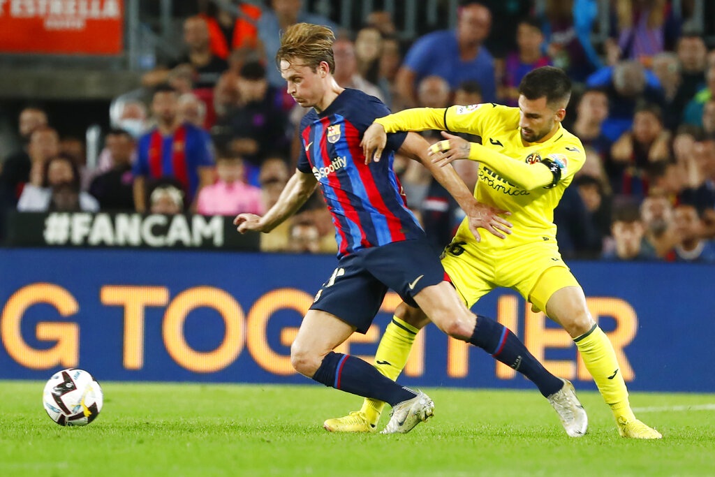 Lewandowski lập cú đúp, Barcelona thắng đậm Villarreal - 4