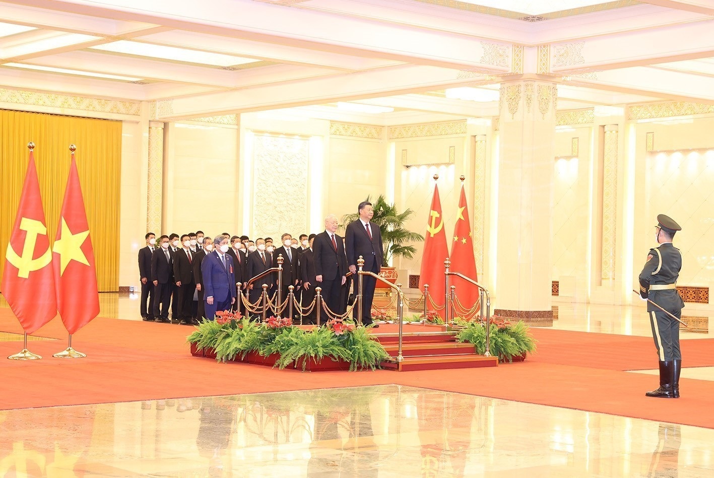 Toàn cảnh chuyến thăm chính thức Trung Quốc của Tổng Bí thư Nguyễn Phú Trọng - 11