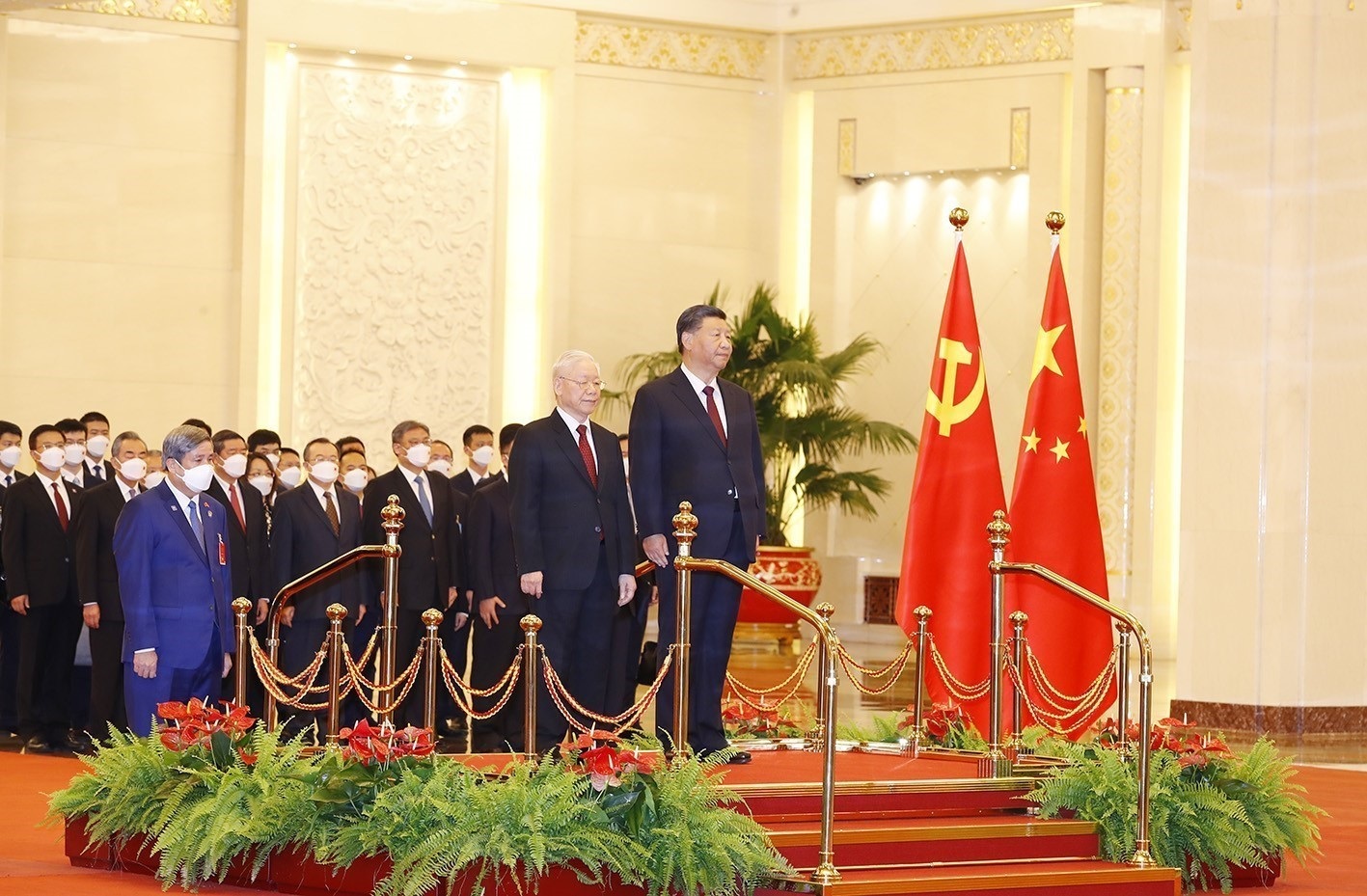 Toàn cảnh chuyến thăm chính thức Trung Quốc của Tổng Bí thư Nguyễn Phú Trọng - 3
