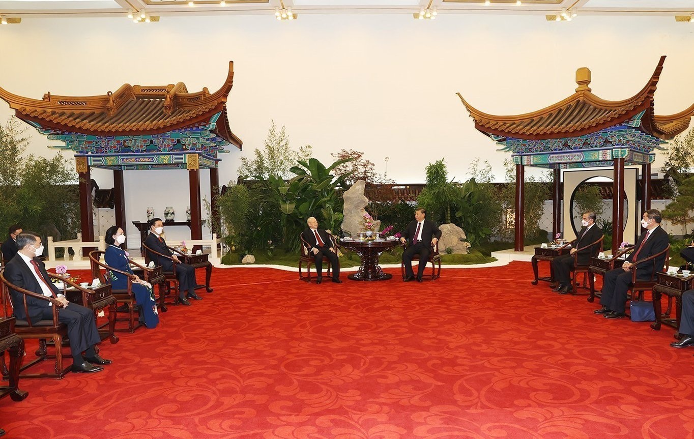 Toàn cảnh chuyến thăm chính thức Trung Quốc của Tổng Bí thư Nguyễn Phú Trọng - 8