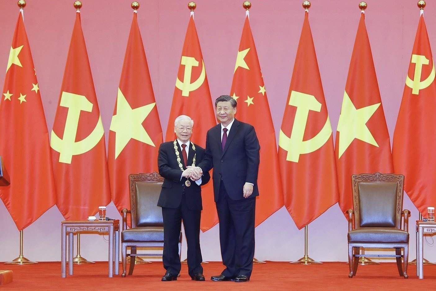 Toàn cảnh chuyến thăm chính thức Trung Quốc của Tổng Bí thư Nguyễn Phú Trọng - 12