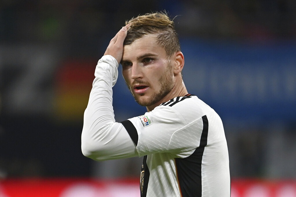 Đội tuyển Đức mất Timo Werner ở World Cup 2022 - 2