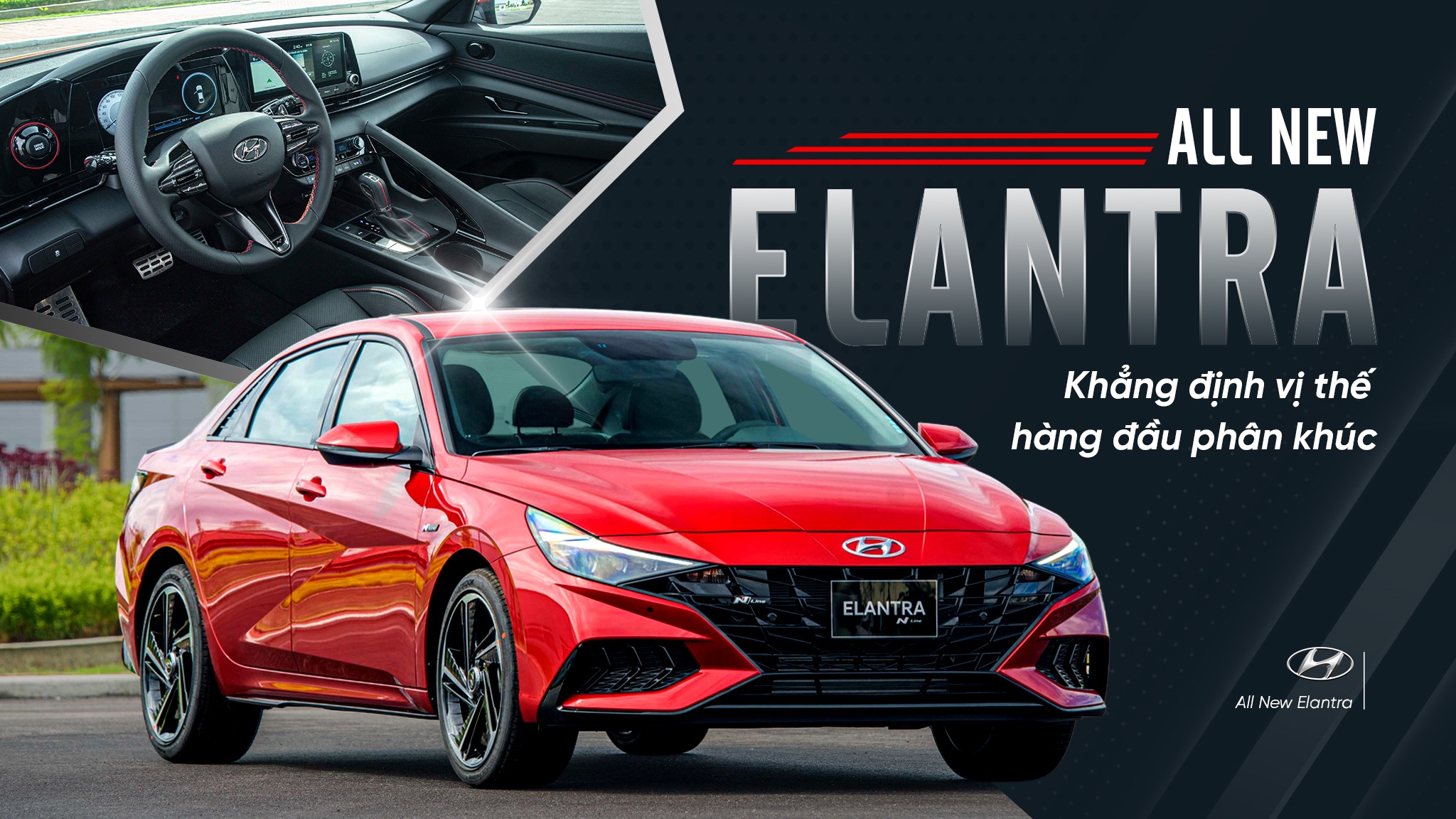 View - Hyundai Elantra N-Line: hút mắt từ mọi góc nhìn, trang bị hấp dẫn, động cơ là điểm nhấn | Báo Dân trí