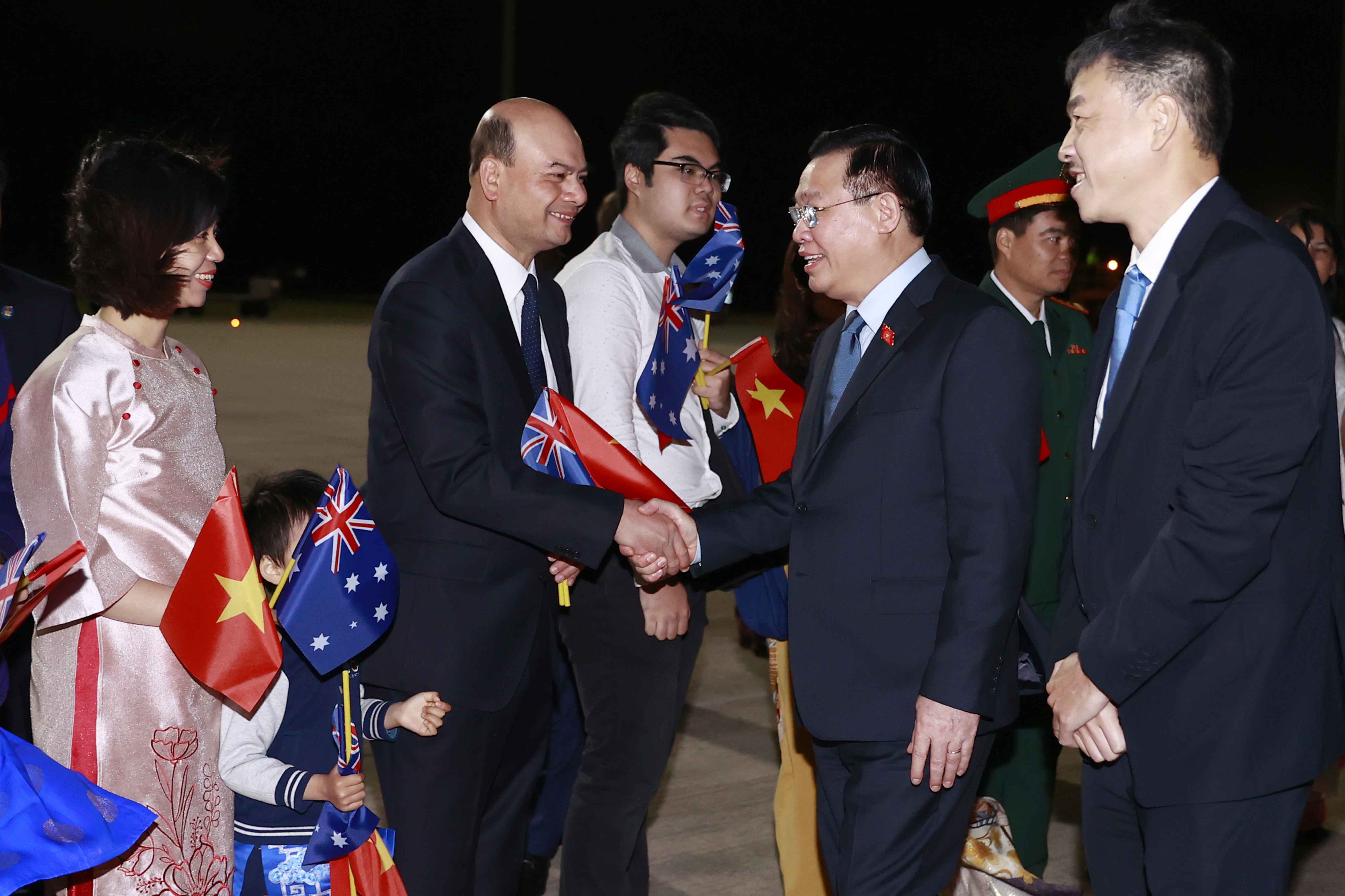 Chủ tịch Quốc hội Vương Đình Huệ bắt đầu thăm chính thức Australia - 2