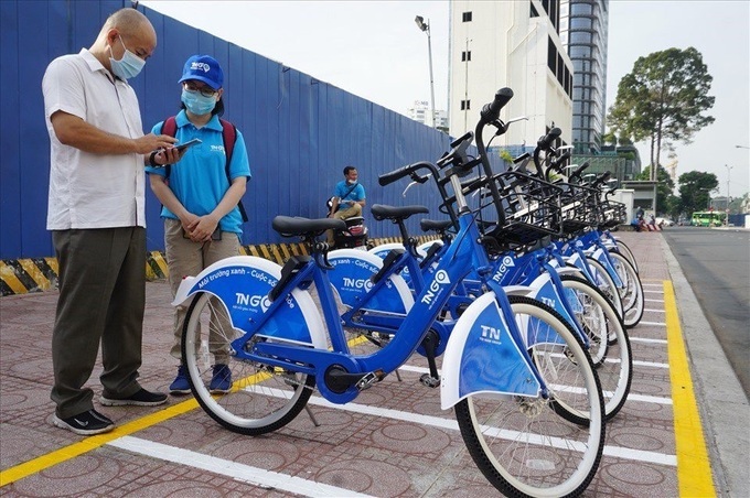 Xe đạp đô thị 10.000 đồng/giờ ở Hà Nội: Duy trì được bao lâu? - 1