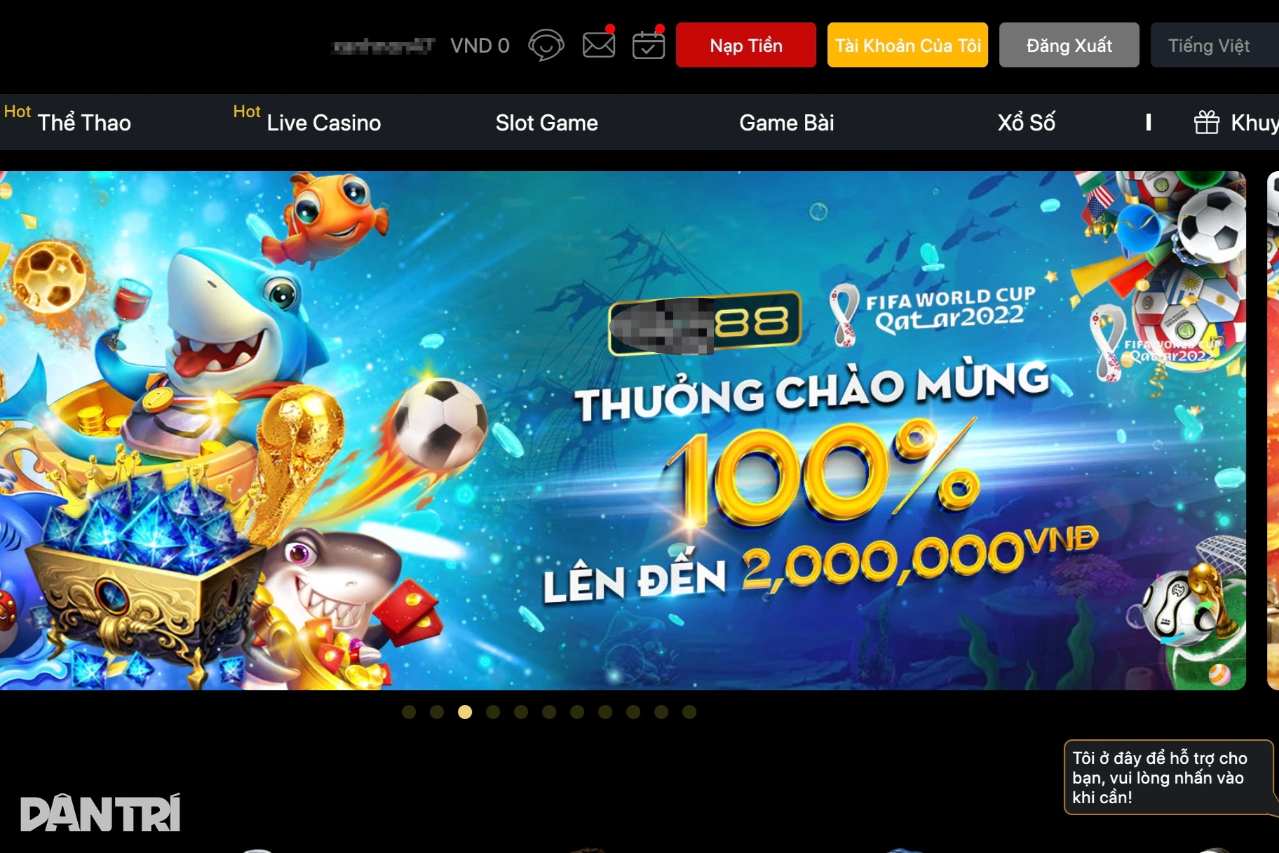 Bẫy cá độ online hút tiền người chơi mùa World Cup - 2