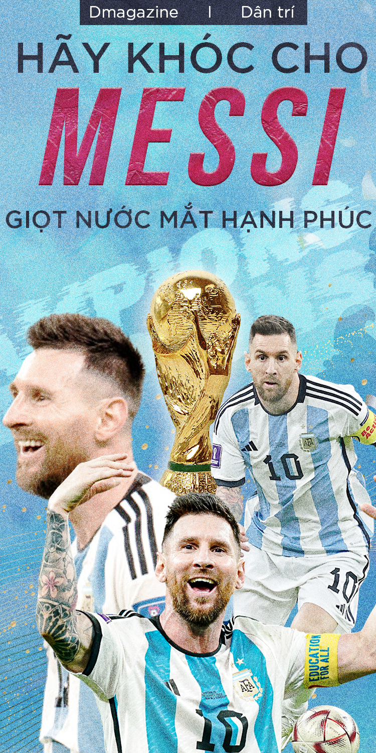 Argentina vô địch World Cup: Hãy khóc cho Messi giọt nước mắt hạnh ...