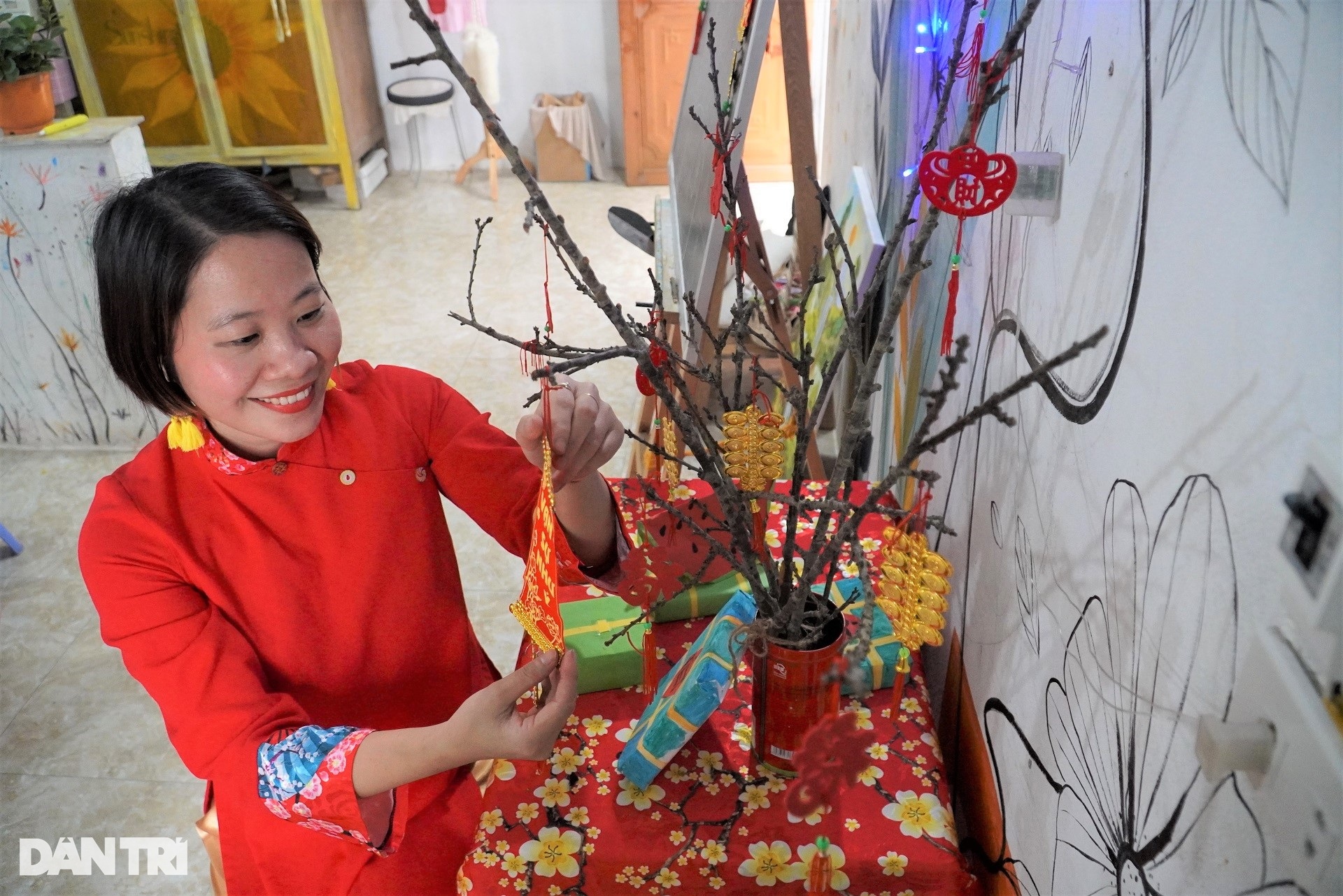 Nghỉ việc ở Hà Nội, cô gái trẻ về quê mở lớp dạy vẽ cho trẻ em - 1