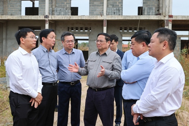 Thủ tướng kiểm tra, đôn đốc dự án sân bay Long Thành - 12