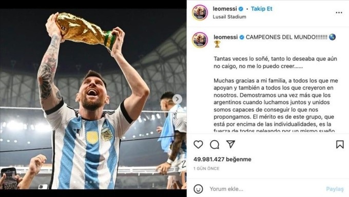 Messi tiết lộ nhiều chuyện thú vị sau chức vô địch World Cup 2022 - 4