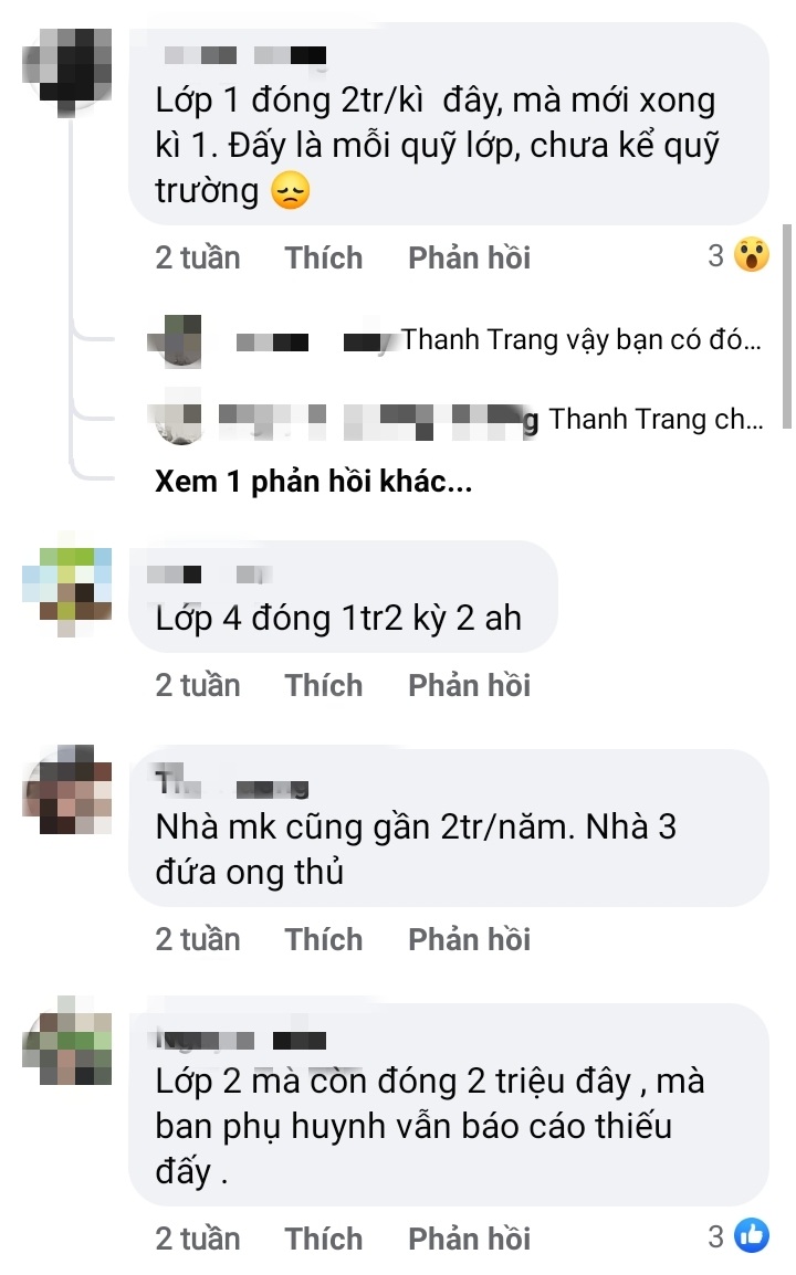 Phụ huynh đóng tiền triệu mà quỹ lớp vẫn âm, không công khai chi tiêu - 2