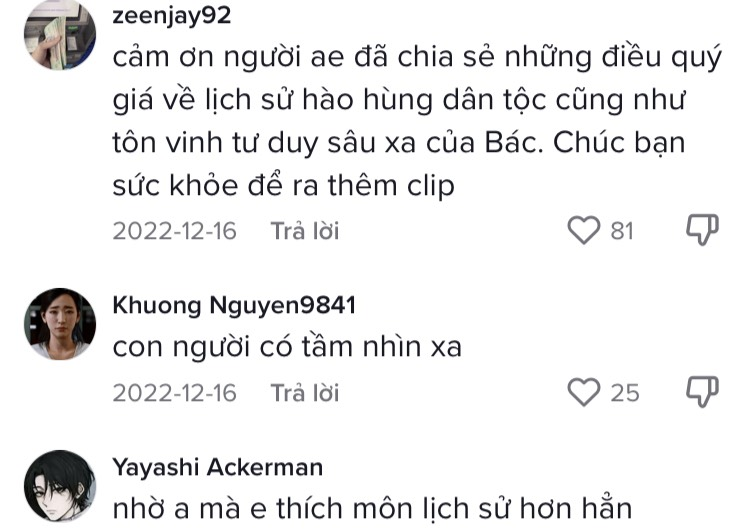 Nam sinh ngành kỹ thuật kể chuyện lịch sử trên TikTok hút hàng triệu view - 3