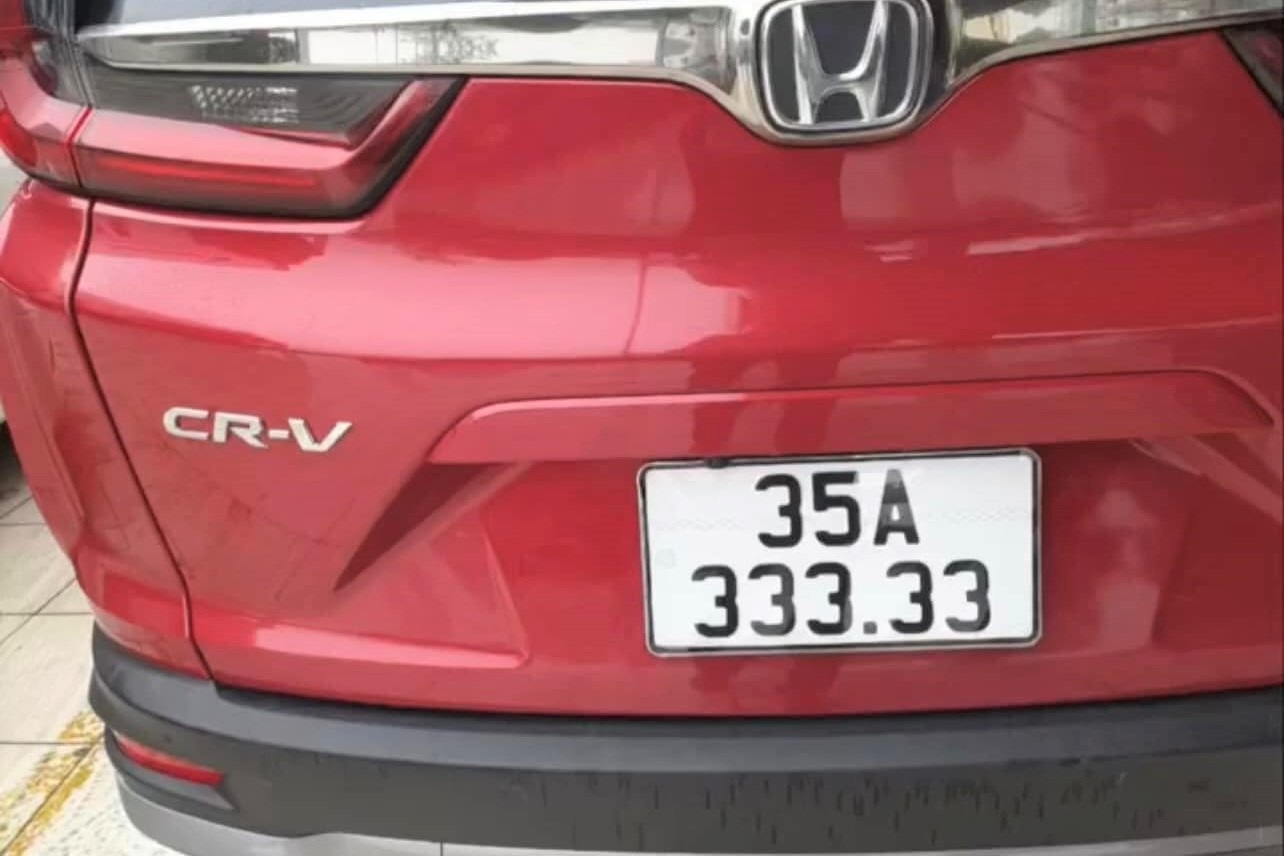Sự thật xe Honda CRV biển ngũ 3 ở Ninh Bình - 2