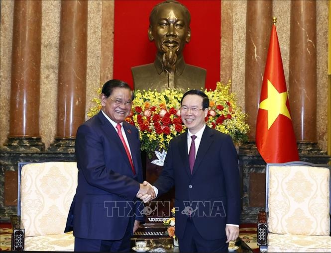 Chủ tịch nước Võ Văn Thưởng tiếp Phó Thủ tướng, Bộ trưởng Bộ Nội vụ Campuchia - 1