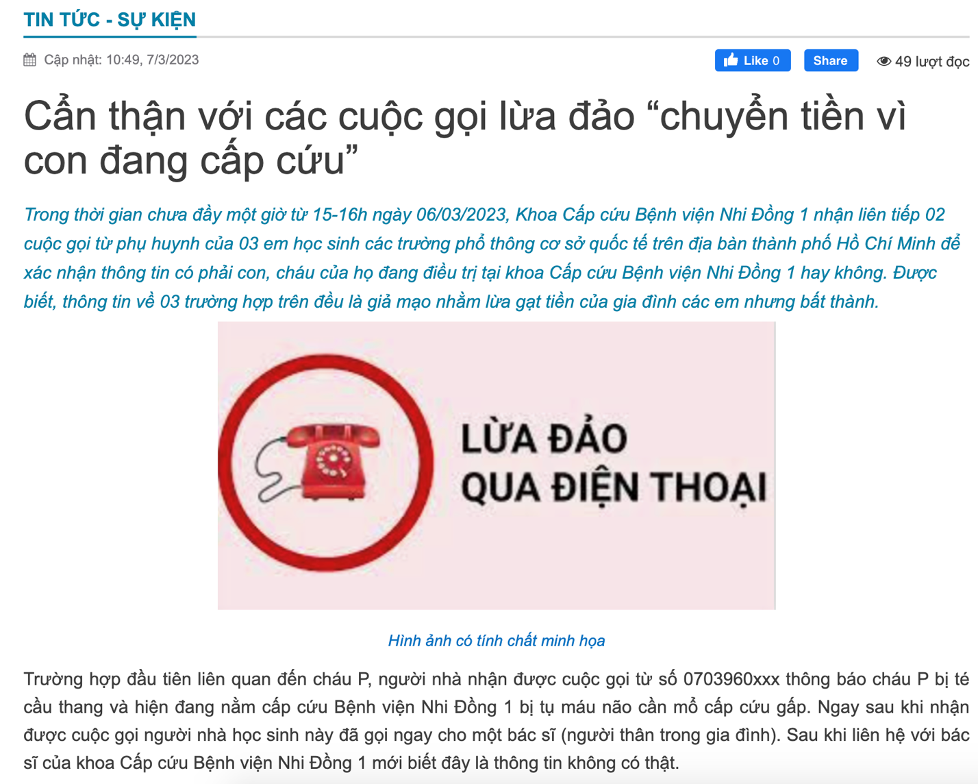 Lý do nhiều người sập bẫy khi nghe tin con đang cấp cứu, cần tiền mổ gấp - 2