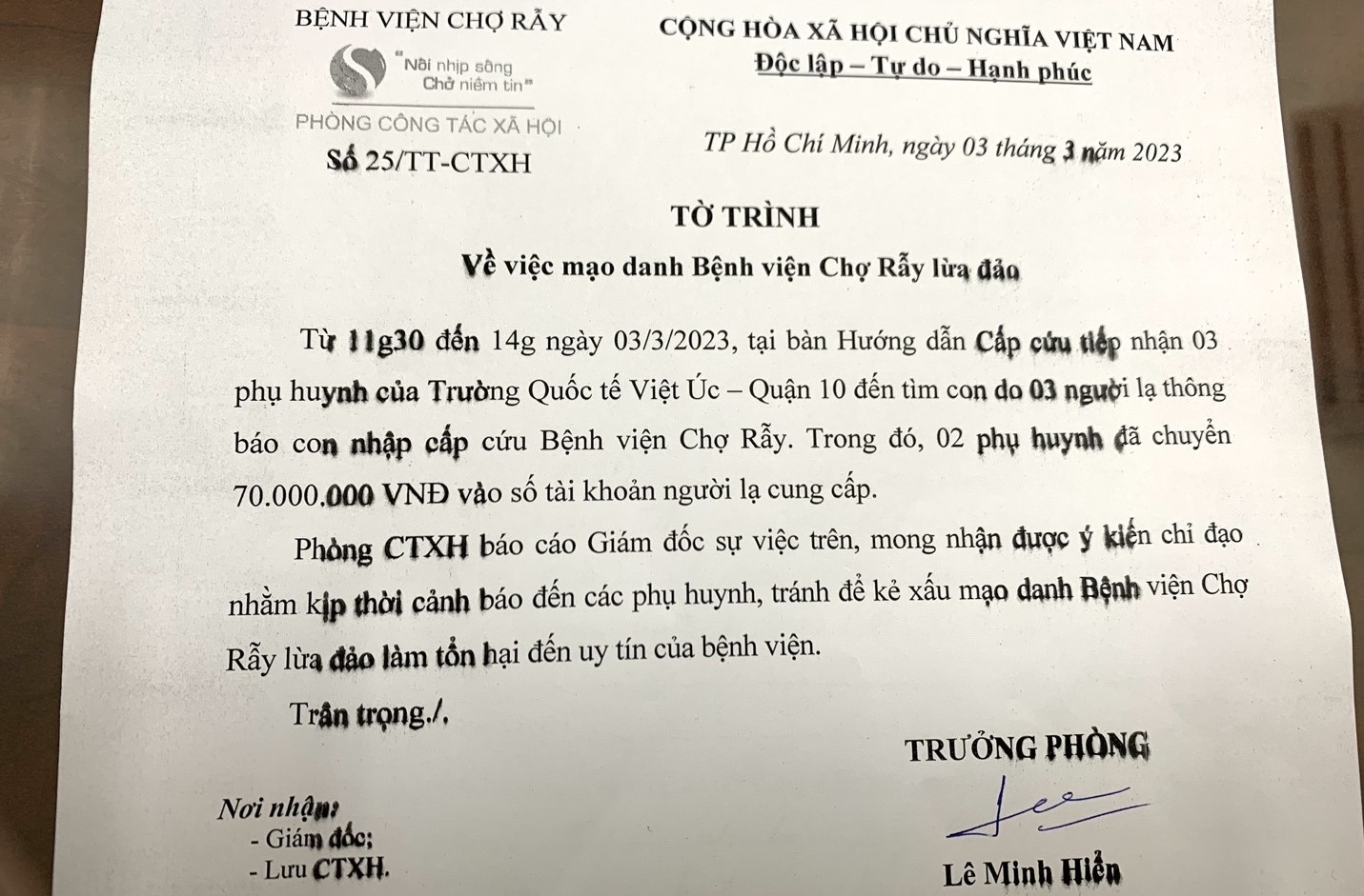 Lý do nhiều người sập bẫy khi nghe tin con đang cấp cứu, cần tiền mổ gấp - 1