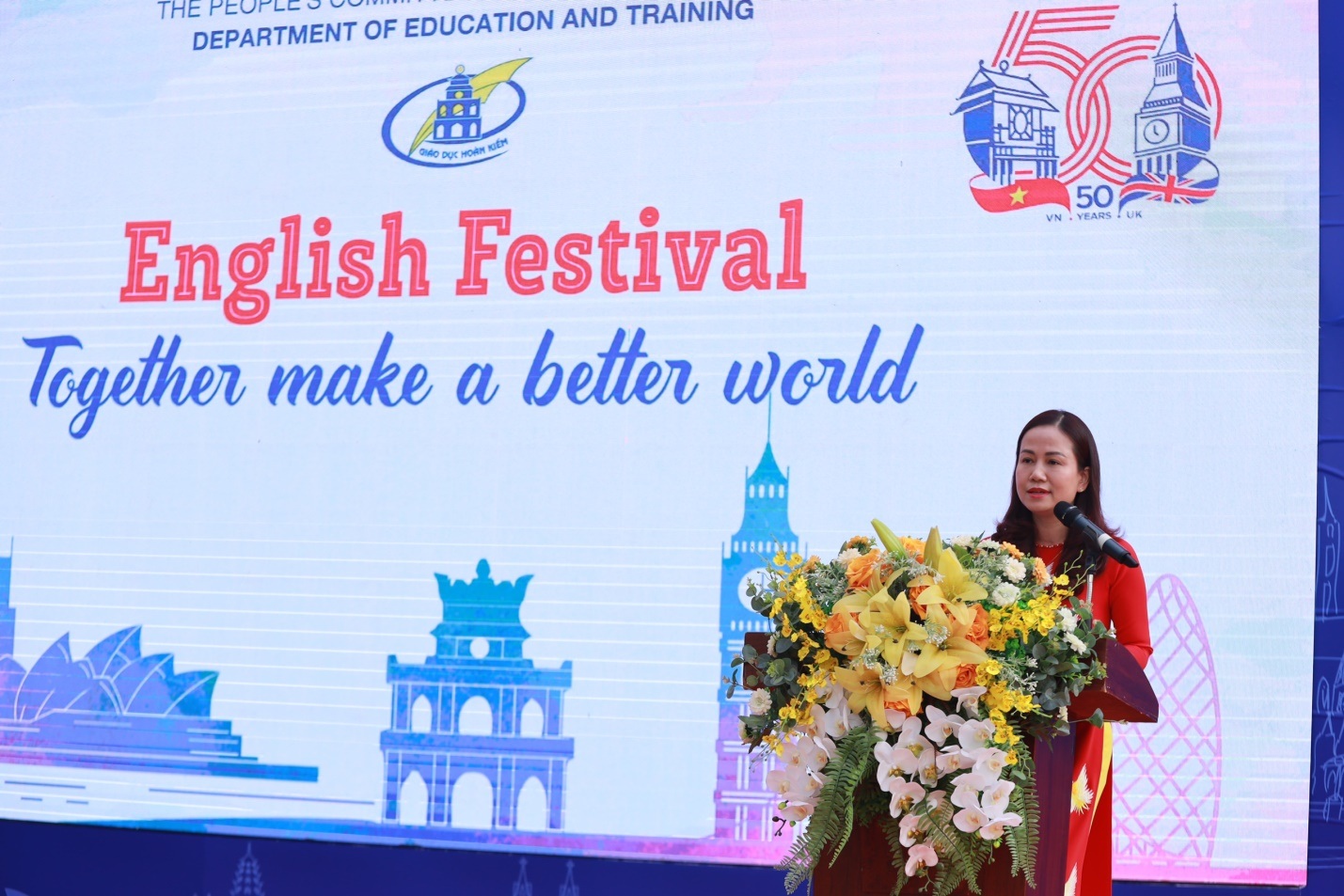 Hà Nội: Quận Hoàn Kiếm tổ chức ngày hội tiếng Anh dành cho học sinh - 3