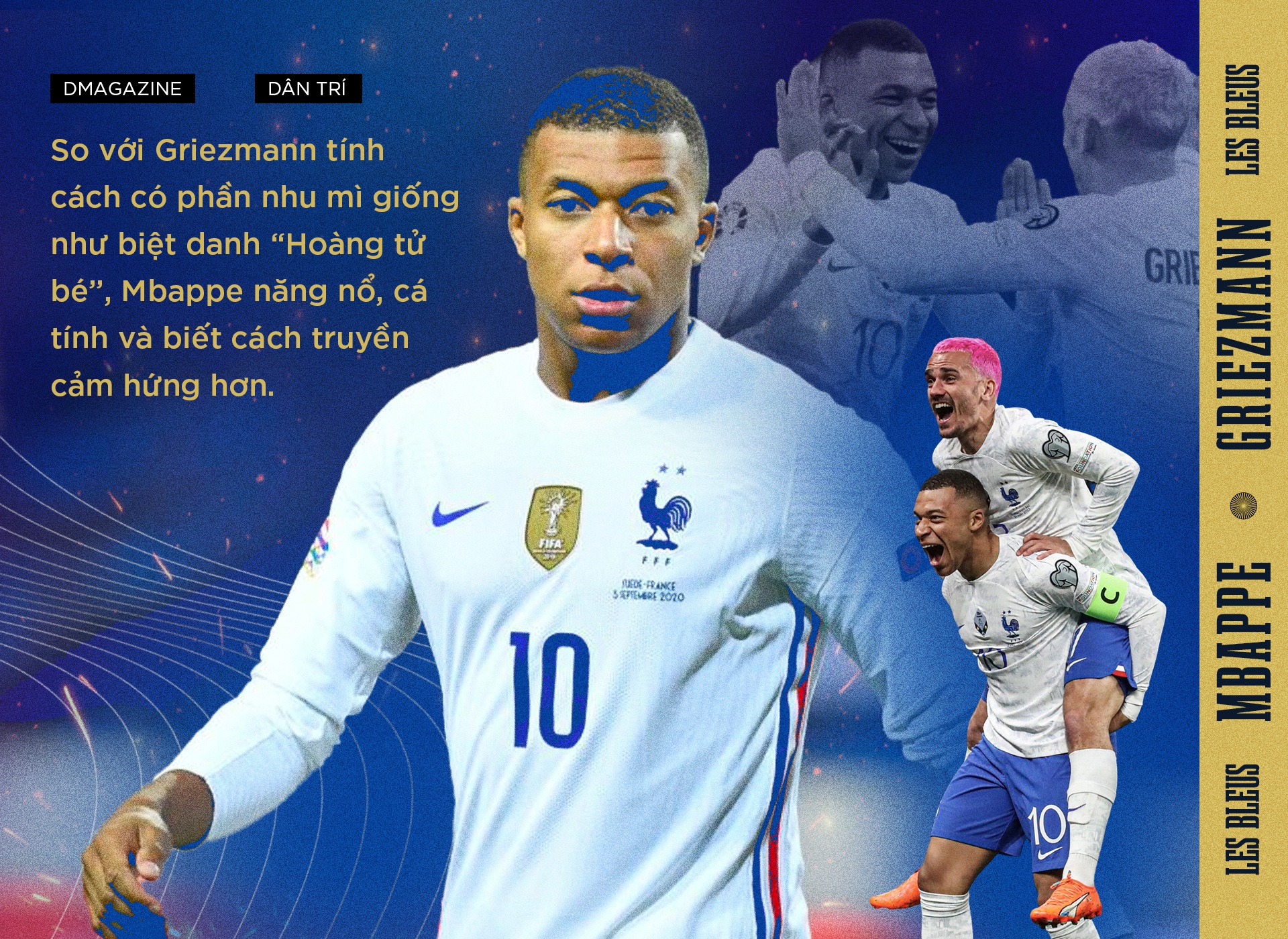 Mbappe, Griezmann và tấm băng thủ quân: Căn bệnh trầm kha của tuyển Pháp - 13