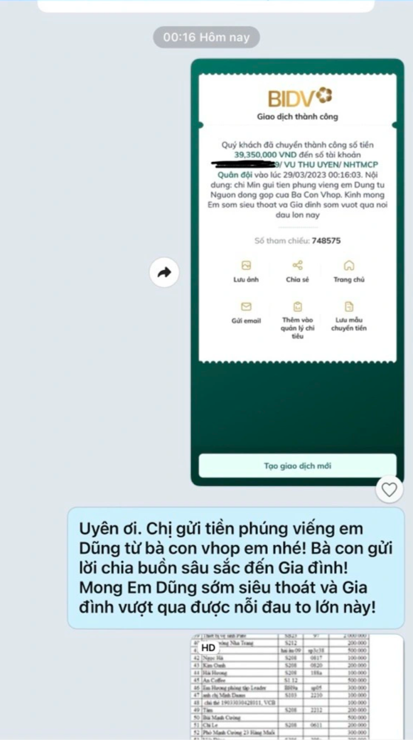 Vụ lái taxi tông chết bảo vệ: Người dân góp tiền giúp đỡ gia đình nạn nhân - 1