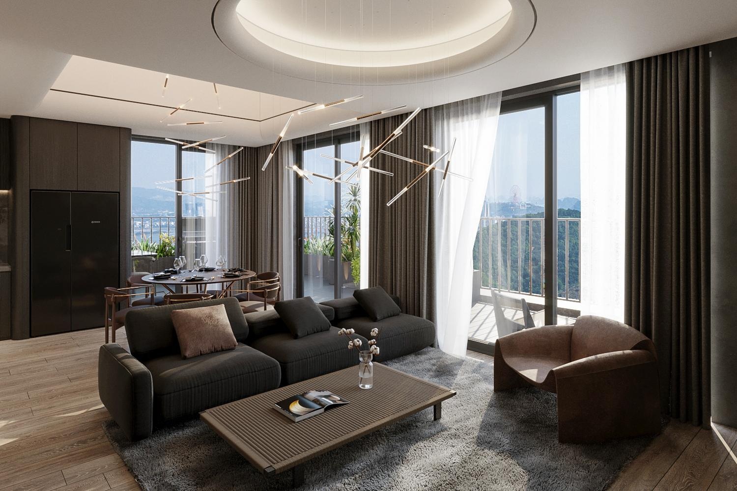 Penthouse Sky Castle brings a new upmarket lifestyle to Quang Ninh ... - Luxury Penthouse Apartments Designed With Castle Interiors