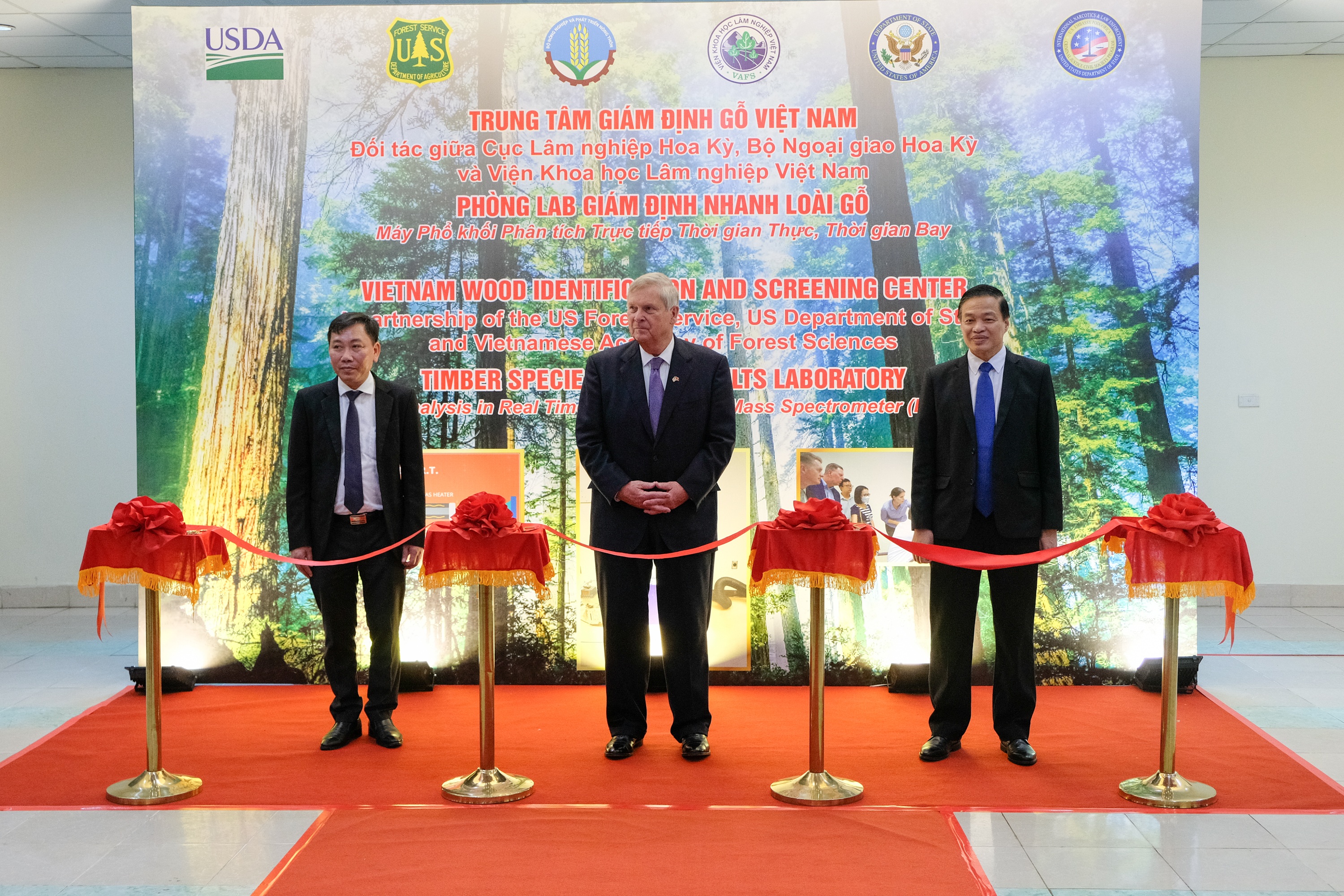 Mỹ hỗ trợ Việt Nam công nghệ giám định gỗ nhanh chóng