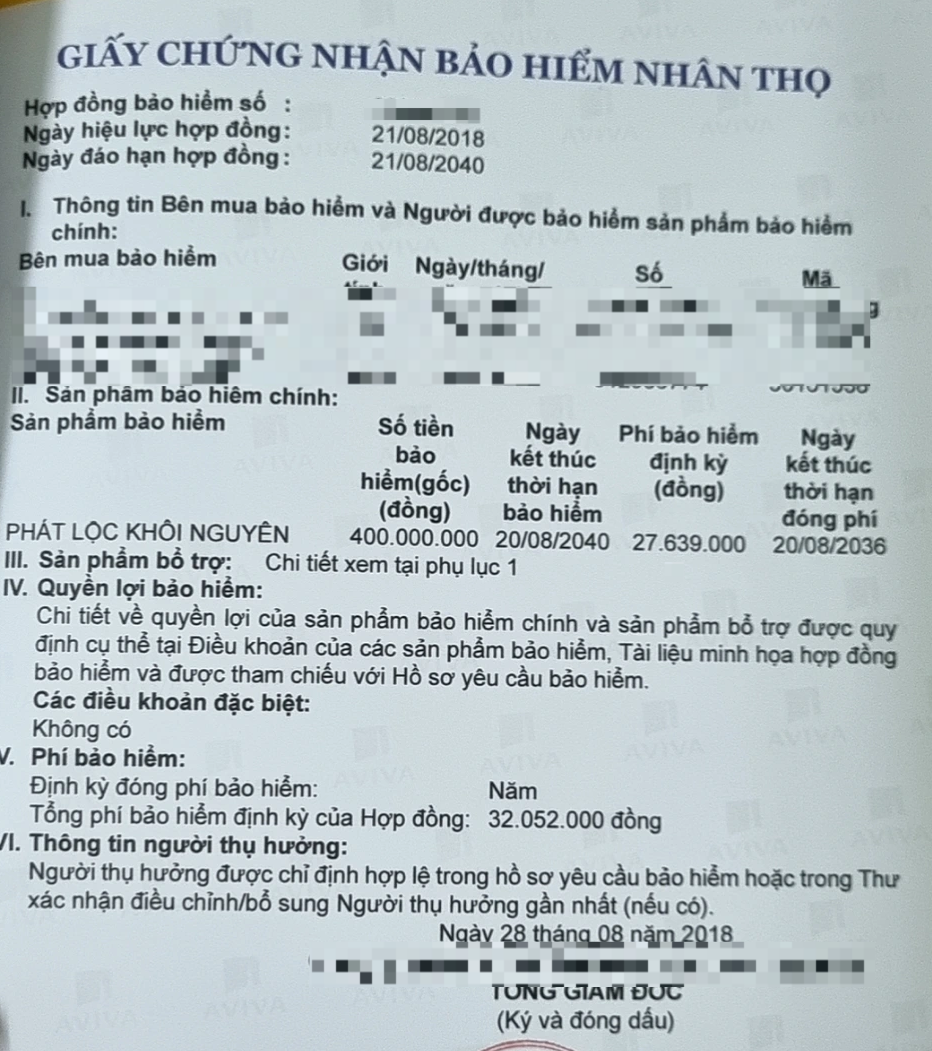 Mất 300 triệu vì cả nể mua bảo hiểm, tôi cay đắng không dám nói với chồng - 2