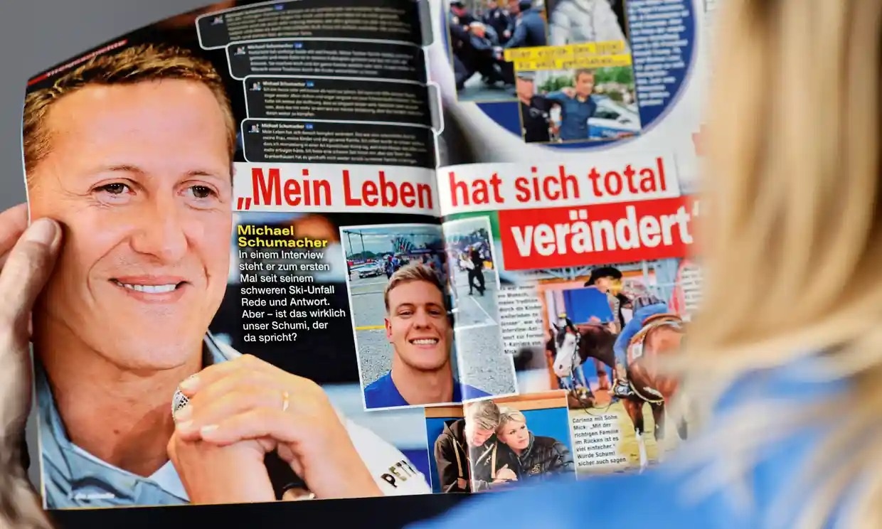 Cuộc phỏng vấn với Michael Schumacher khiến một tổng biên tập bị sa thải - 1