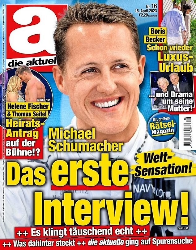 Cuộc phỏng vấn với Michael Schumacher khiến một tổng biên tập bị sa thải - 2