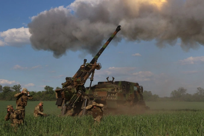 Ukraine hiệp đồng tác chiến, phá hủy pháo cối Nga - 2