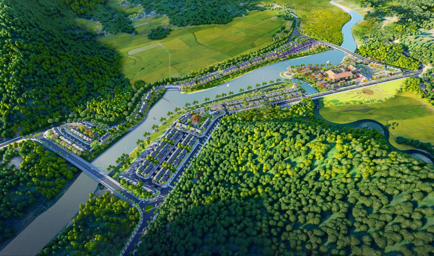 Unikátní a kreativní architektonický styl Flamingo Tan Trao - 1 Phong cách kiến trúc độc đáo và sáng tạo của Flamingo Tân Trào - 1