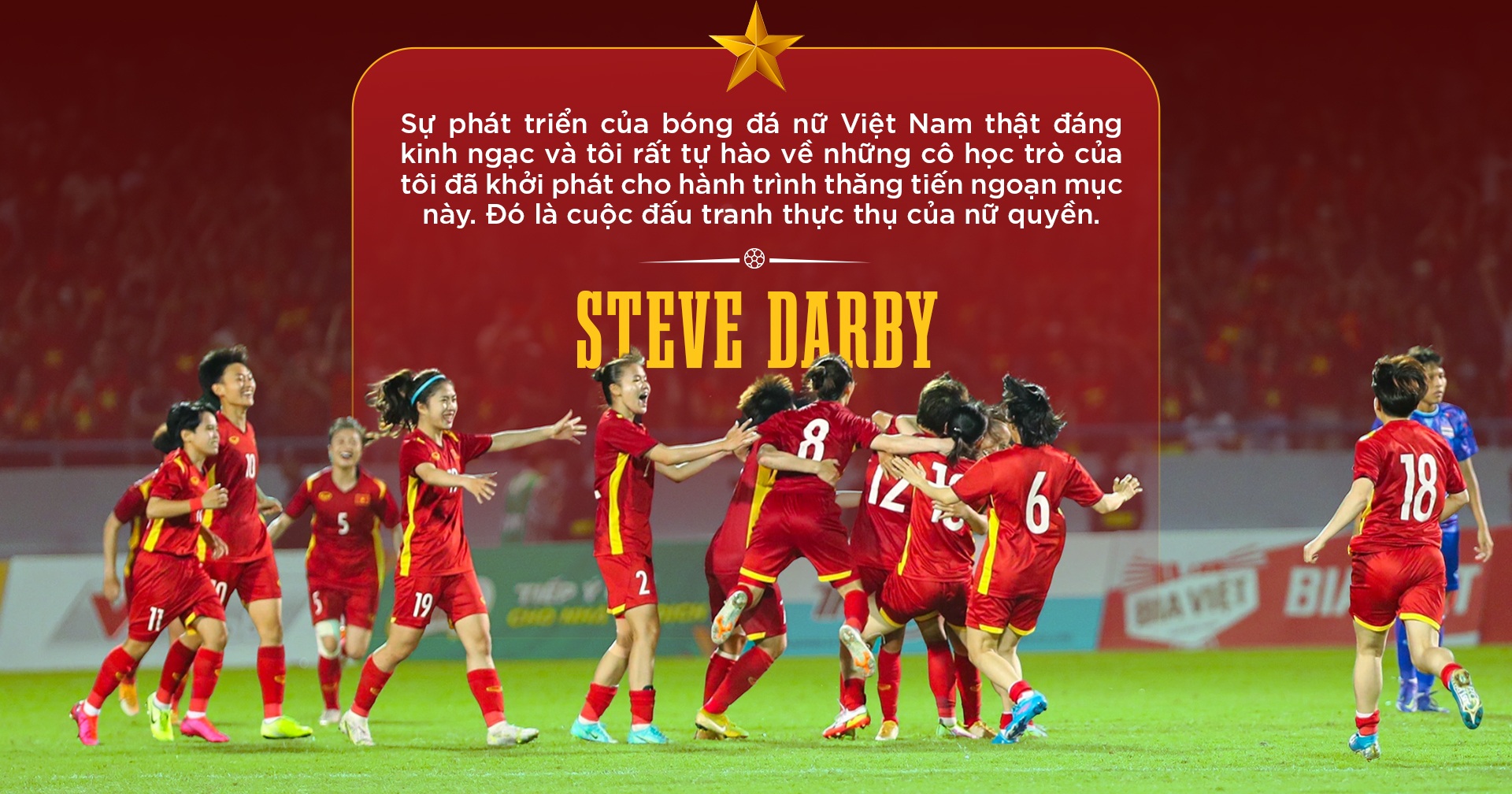 View - Steve Darby: Ký ức hào hùng về SEA Games 21 và tầm nhìn World Cup | Báo Dân trí