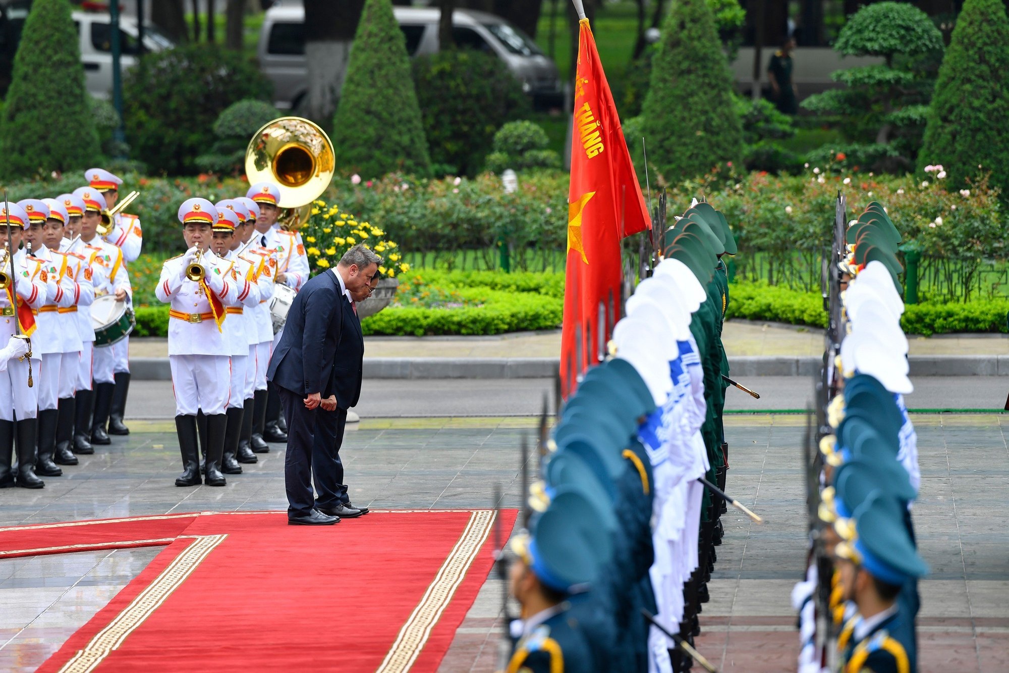 Thủ tướng Phạm Minh Chính chủ trì Lễ đón chính thức Thủ tướng Luxembourg - 2