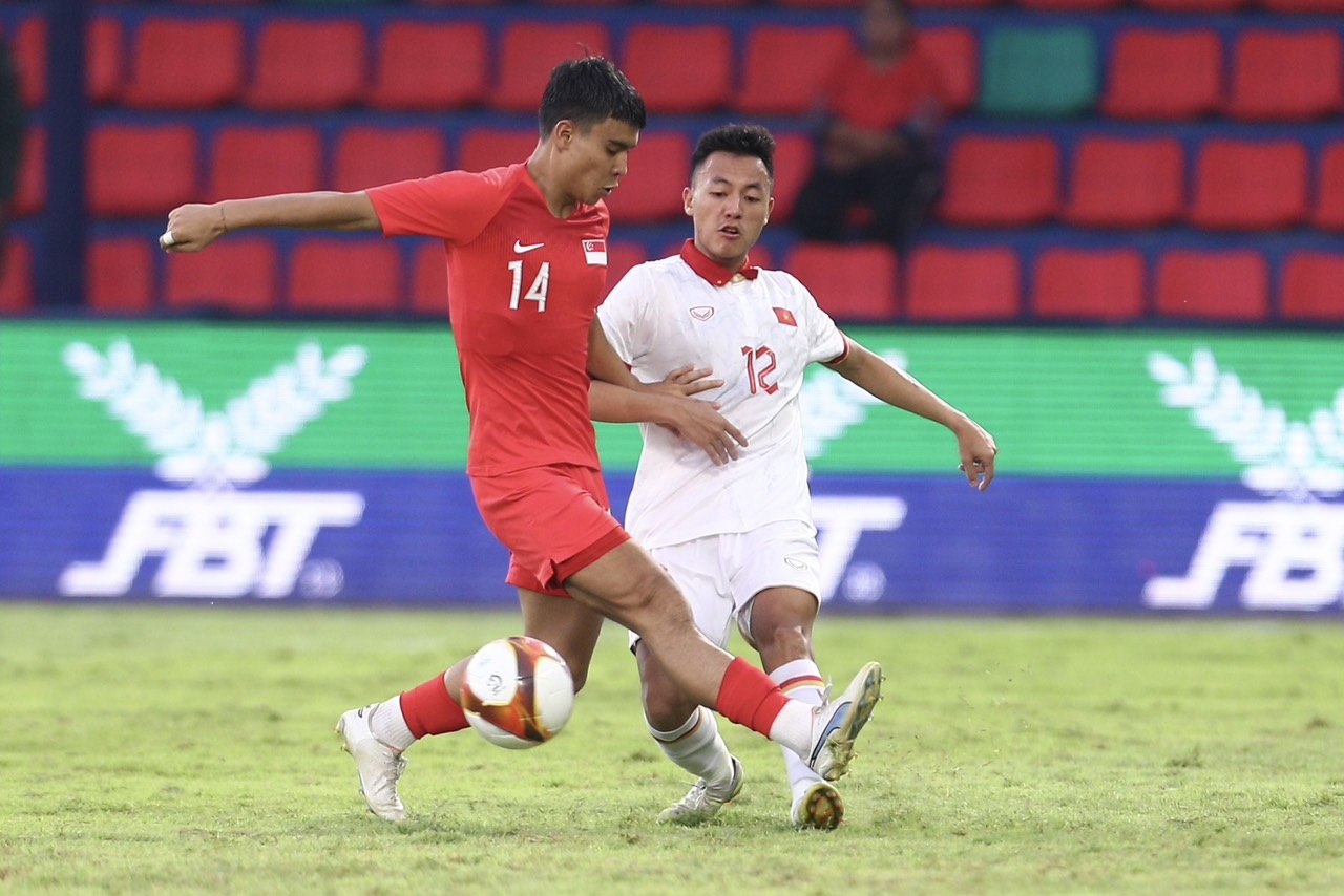 Unbelievable goal made U22 Vietnam end the record - Vietnam.vn