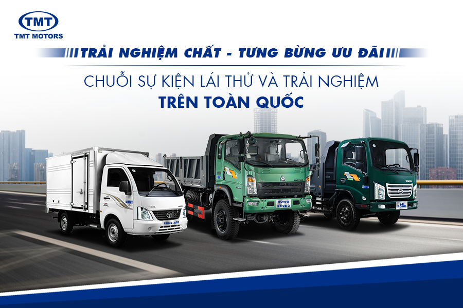 TMT Motors tổ chức lái thử các dòng xe tải trên toàn quốc - 1
