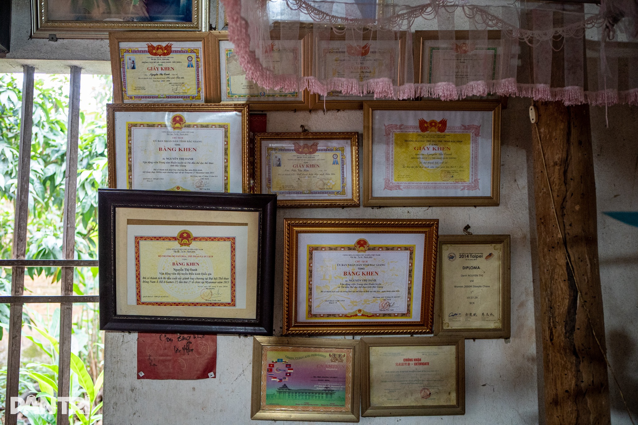 View - Căn nhà đơn sơ, ngập huy chương của "người phi thường" - Nguyễn Thị Oanh | Báo Dân trí