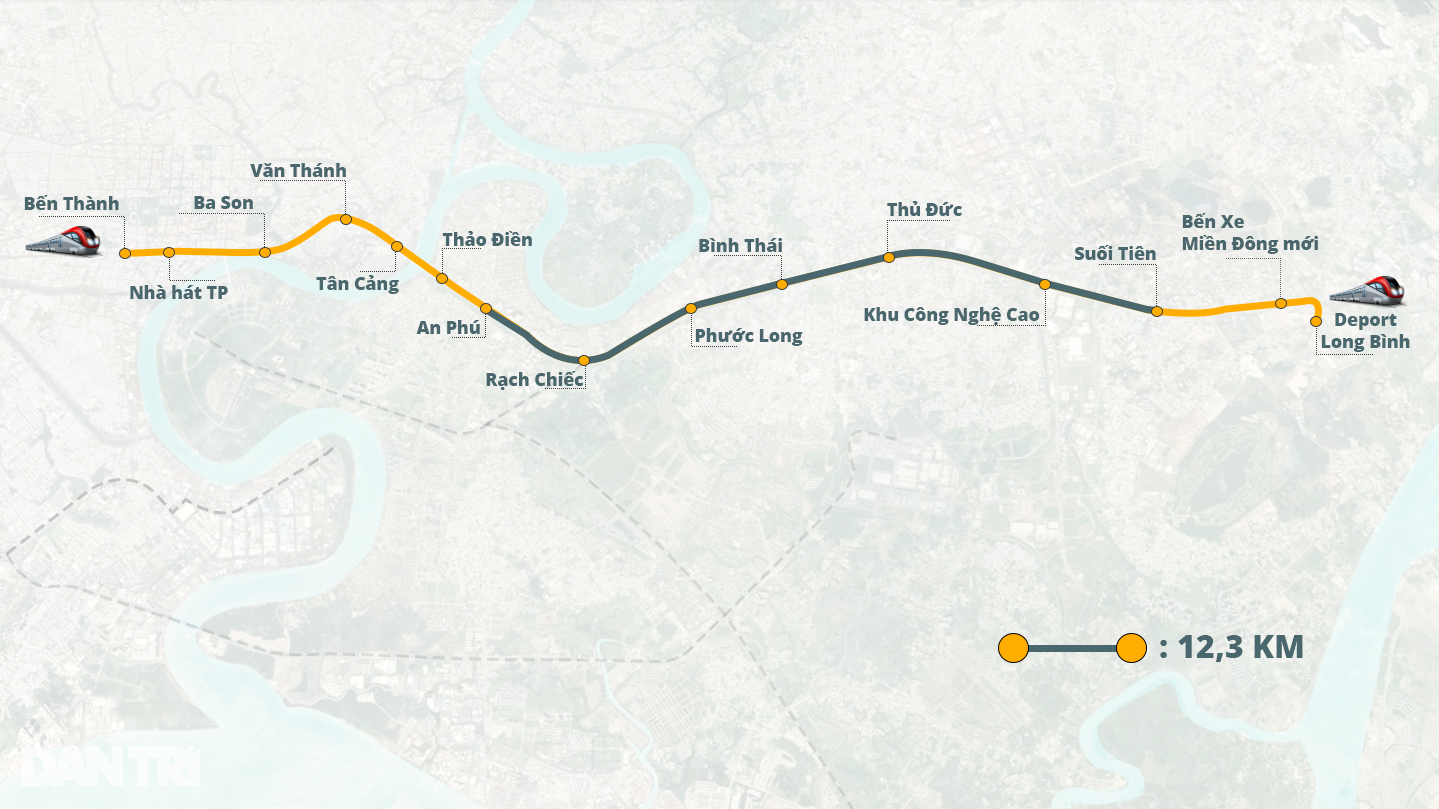 Cầu bộ hành dọc metro Bến Thành - Suối Tiên được chú trọng làm mái che - 2