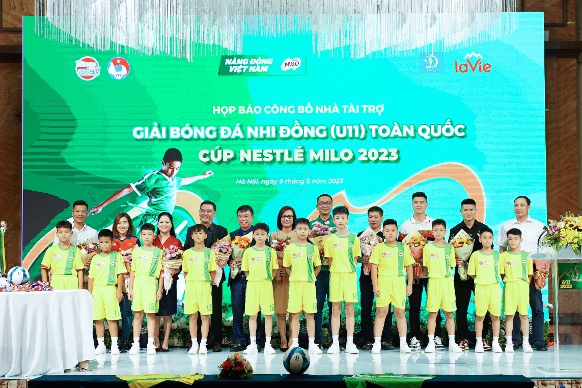 Sắp diễn ra giải bóng đá nhi đồng U11 toàn quốc – cúp Nestlé Milo 2023