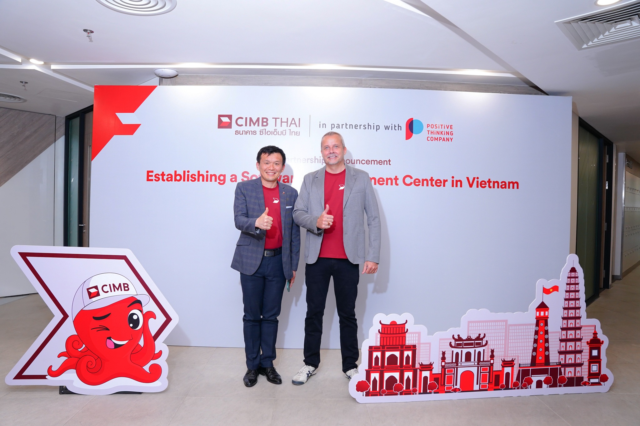 CIMB Thai và Positive Thinking Company thành lập trung tâm phát triển phần mềm - 1
