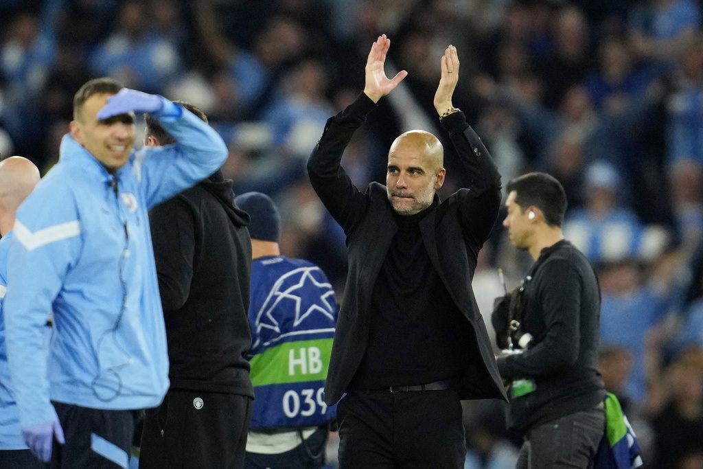 Pep Guardiola sánh ngang Alex Ferguson ở Champions League - 1