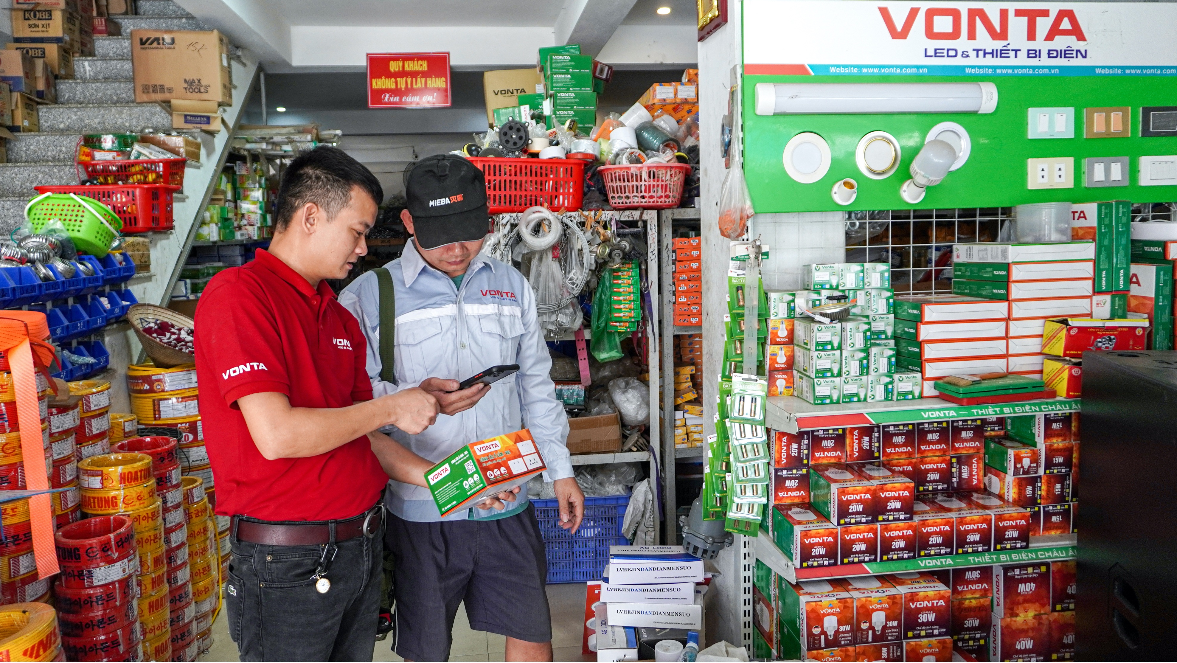 View - VONTA tung chương trình "Quét một lần - tích lũy Vàng cả năm" cho thầu thợ | Báo Dân trí