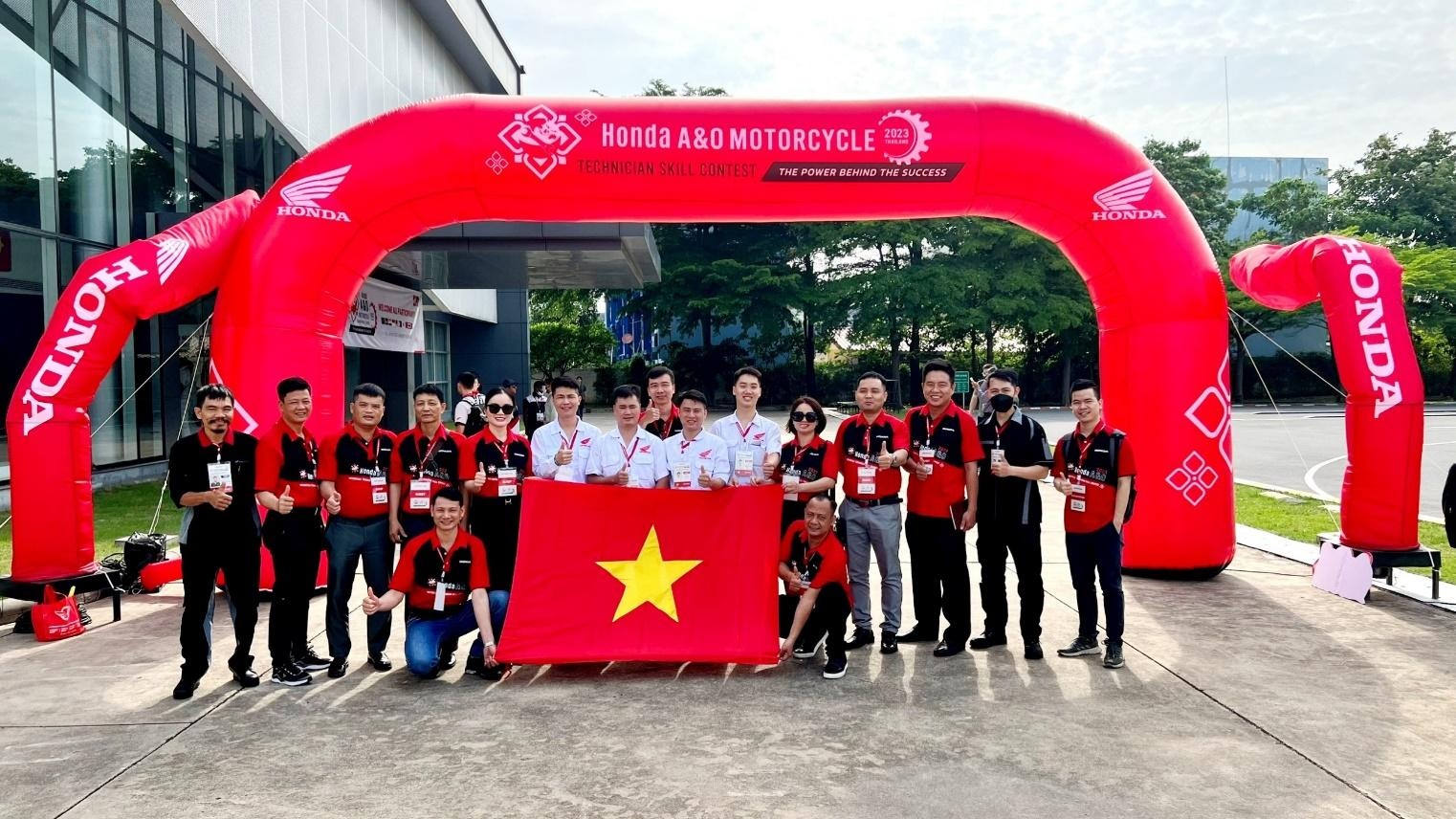 Honda Việt Nam đạt thành tích cao tại Hội thi Kỹ thuật viên cấp châu lục - 1 - cscplus.work