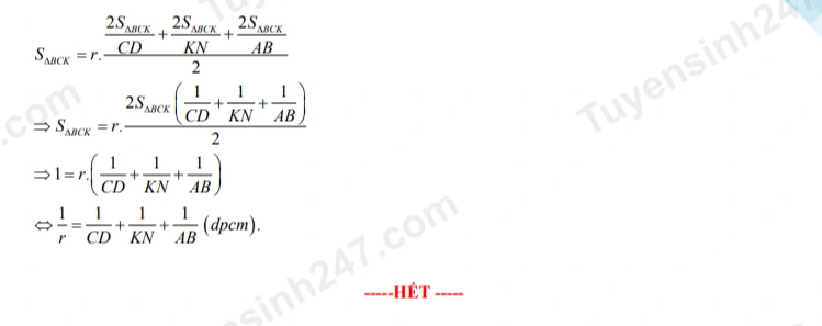 Đáp án gợi ý đề thi toán vào lớp 10 tỉnh Đồng Nai 2023 - 6