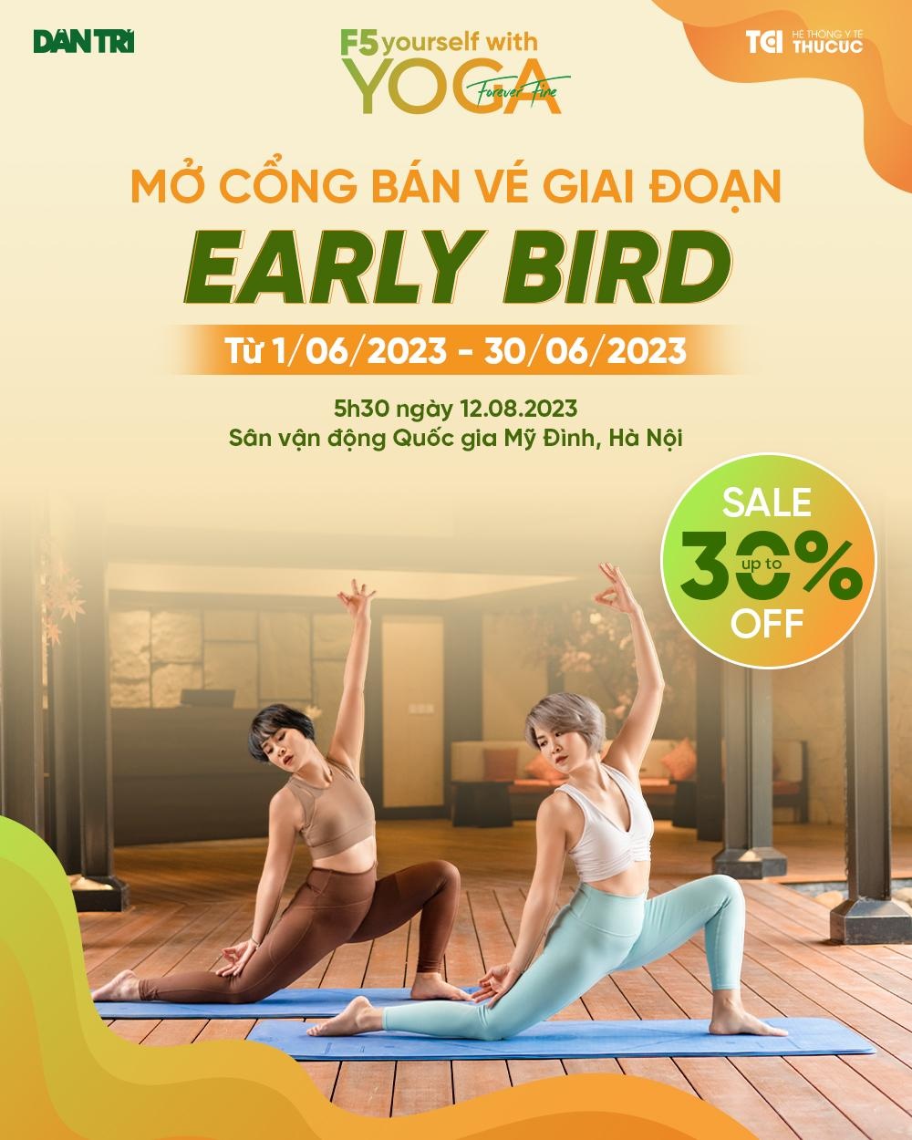 Loạt ưu đãi mới cho người dự ngày hội yoga lớn nhất Hà Nội - 1