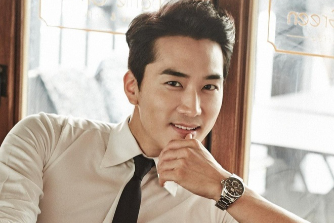 Tài tử "Trái tim mùa thu" Song Seung Heon đến Hà Nội