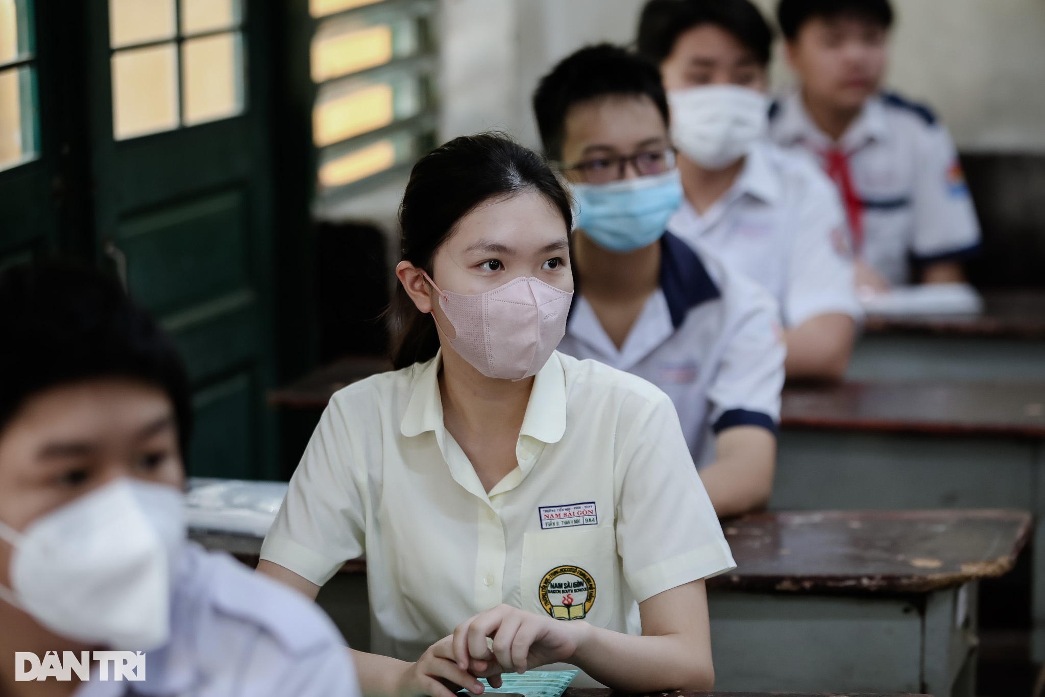 Học sinh TPHCM háo hức, tự tin trong ngày làm thủ tục tuyển sinh vào lớp 10 - 12 Học sinh TPHCM háo hức, tự tin trong ngày làm thủ tục tuyển sinh vào lớp 10 - 12