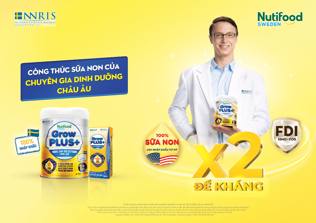 Nutifood GrowPLUS+ Sữa non từ NNRIS giúp mẹ xây dựng sức đề kháng cho con - 2