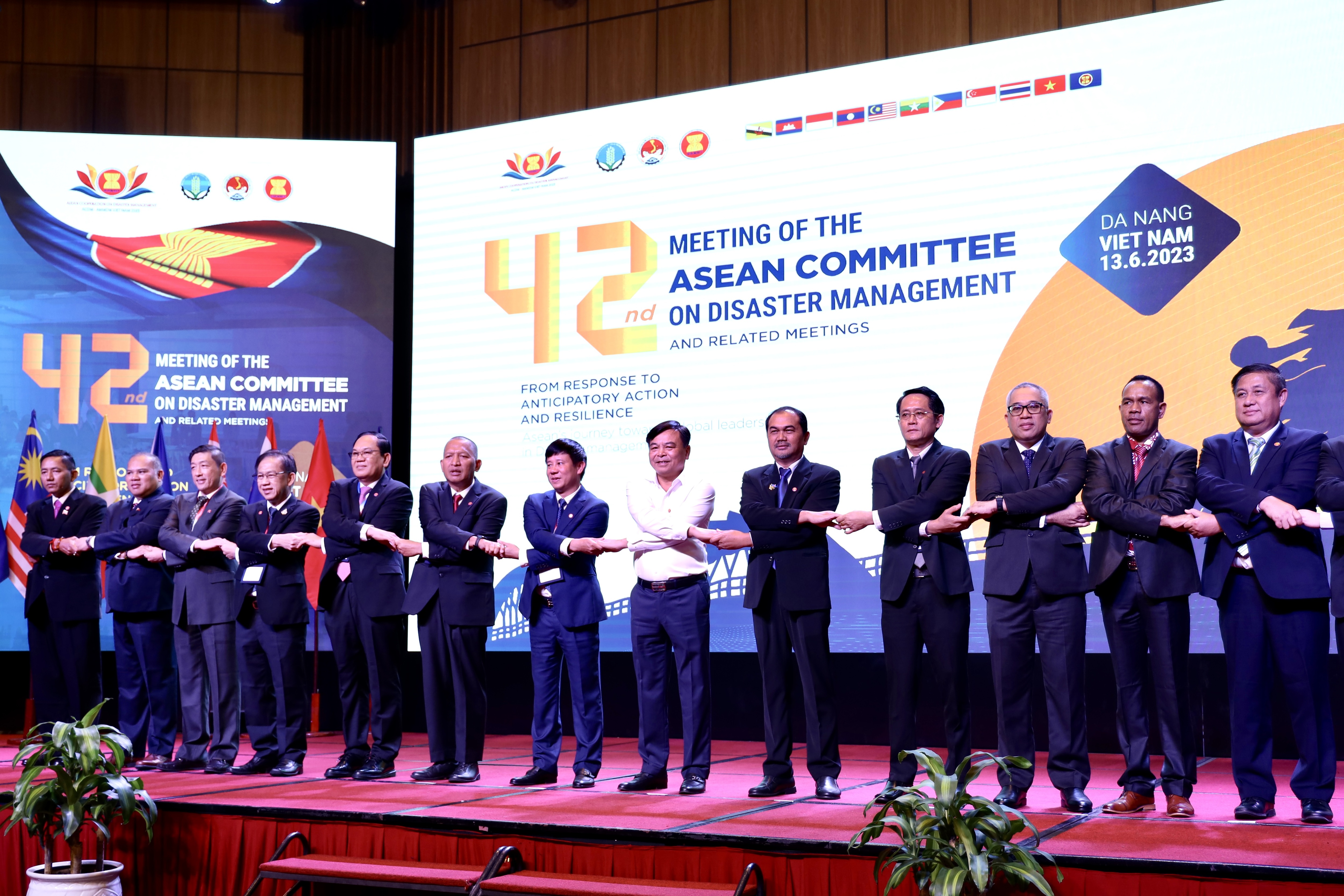Hơn 60 đại biểu quốc tế dự khai mạc Hội nghị ASEAN về quản lý thiên tai - 1