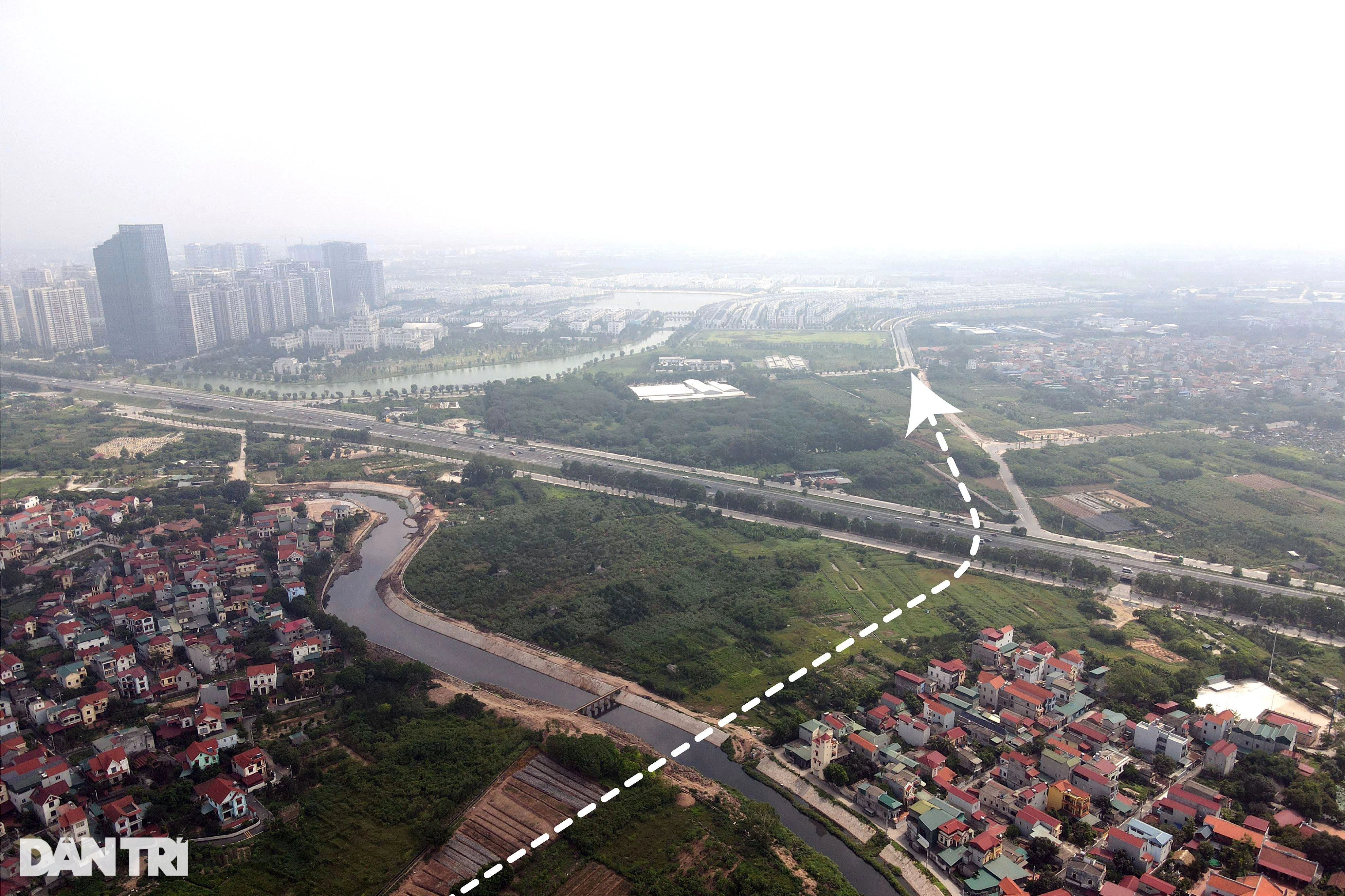 View - Toàn cảnh tuyến đường quy hoạch nối 2 "siêu" đô thị phía đông Hà Nội | Báo Dân trí