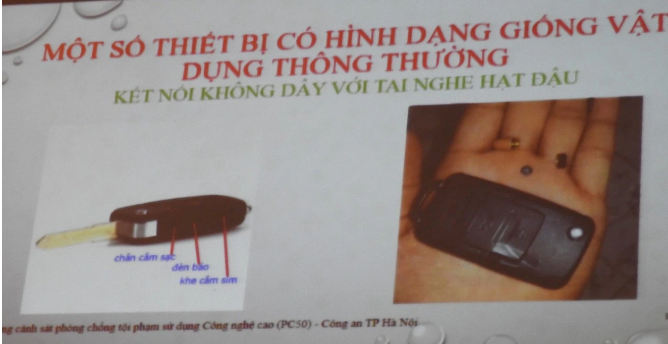 Thiết bị gian lận thi: Chìa khóa ô tô, thẻ ATM thì thầm cũng nghe được - 4