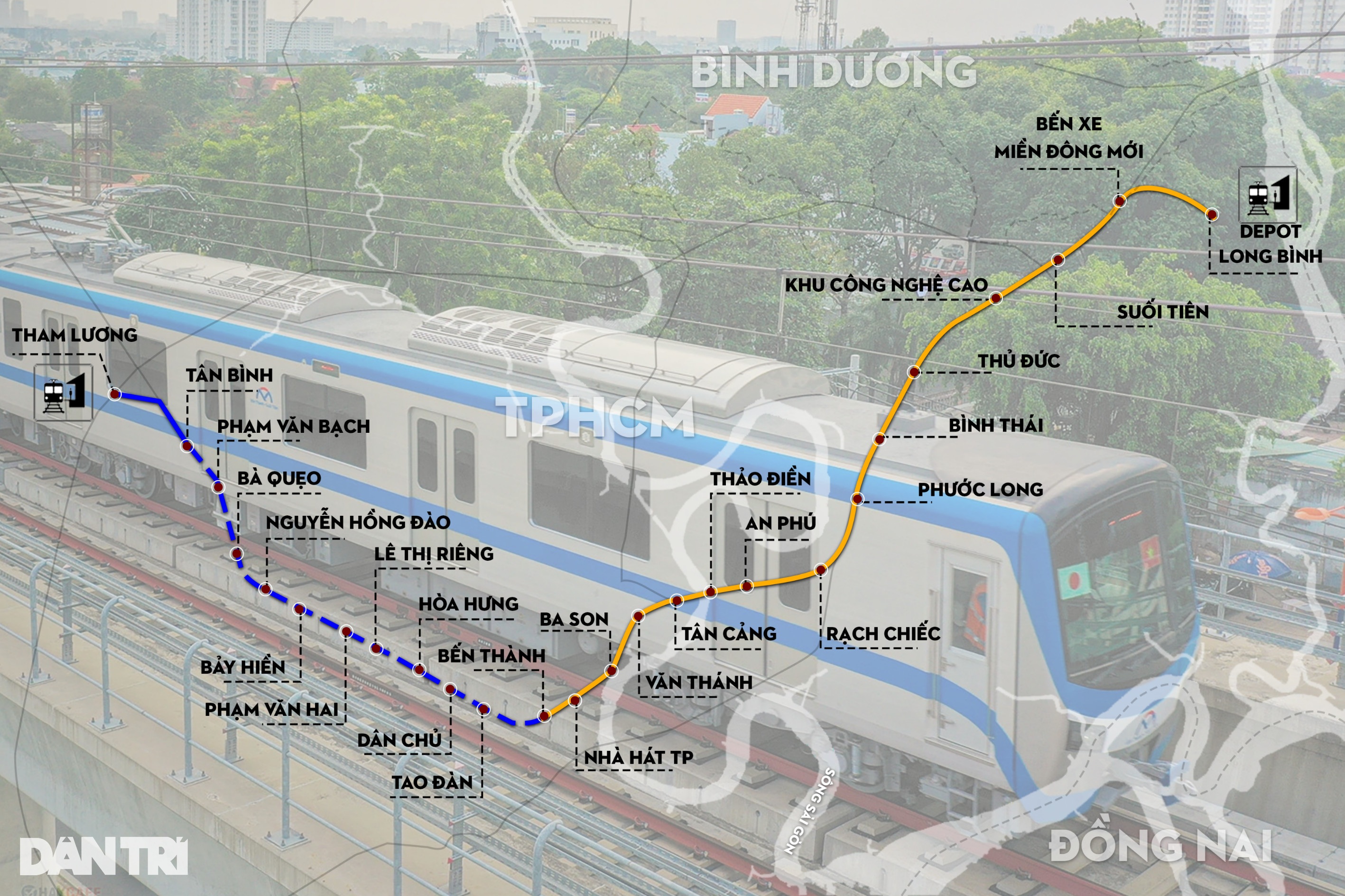 Khởi công dọn sạch mặt bằng chuẩn bị thi công metro số 2 ở TPHCM - 4